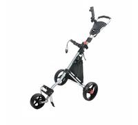 Generic Carrello da Golf Pieghevole Carrello Spinta Trolley Golf Passeggino Supporto Borsa Telaio Leggero con di Freno E Chiusura Compatta Adatto a Campo