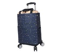 Generic Carrello della spesa Transport Transport Transport Multifunctional Easy Mobility Utility Carrello Borsa per Street Summer Winter, Blu
