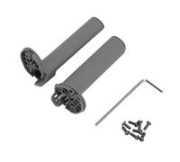 Generic Carrello di Atterraggio per Gamba di Ricambio 2, Materiale ABS Leggero per la Registrazione di Droni, 2 Pezzi