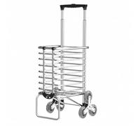 Generic Carrello Spesa Richiudibile con Manico E a per Affrontare Scale E Marciapiedi con Stabilita E Riduzione Dello Sforzo Adatto per al permercato E le Passeggiate Quotidiane