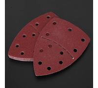 Generic Carta Vetrata per Mouse Fogli Abrasivi Durevoli per Metallo e Legno 60 Pezzi 11 Fori 140x140x100mm Fogli Abrasivi per Levigatrice Palmare Spessi 1 Mm per Appassionati e Professionisti del