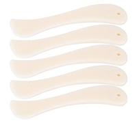 Generic Cartella Ossea, Strumento di Cartelle Osseo per Strumenti di Scrapbooking in Plastica di Carta con 5 Pc per il Taglio del Cucito (corto)