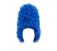 Generic Cartone animato blu per Marge Simpson parrucca Blue Beehive Marge Costume Parrucca