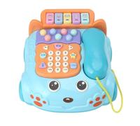 Generic Cartone Animato Giocattolo Colorato per Telefono per Bambini a LED con Musica e Luci per Bambini Giochi di Finzione Ed Educazione Interattiva | Materiale ABS Resistente | per Neonati/