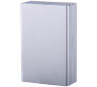 Generic Caso Di Sigaretta Creativa Ette Caso Portatile Metallo Scatola Di Alluminio Copertura Automatica Può Ospitare 20, Argento