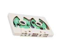 Generic Cassetta a Doppia Faccia da Bobina a Bobina Vuota con Effetti Visivi Eccezionali, Tempo di Registrazione di 50 Minuti, Registrazione Hip Hop Rock Indie, Lega di Alluminio ABS