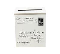 Generic Cassetta Postale Elegante con Design Unico per Esterni, bianco