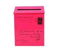 Generic Cassetta Postale Elegante con Design Unico per Esterni, rosa rossa