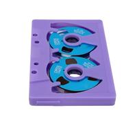 Generic Cassetta Visiva Visiva da Bobina a Bobina, Nastro da 50 Minuti per Registrazione Musicale, Adatto per Registratore, Materiale ABS e Lega di Alluminio