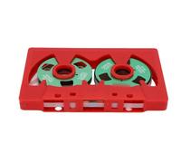 Generic Cassetta Vuota da Bobina a Bobina Dal Design Visivo con 50 Minuti di Registrazione, Ottimo Regalo per i Musicisti, ABS Resistente e Lega di Alluminio