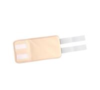 Generic Castor Oil Pack Wrap Riutilizzabile Pad Compressa per Massaggio Fascia Regolabile Anti Perdita Tessuto Traspirante Delicato Sulla Pelle Adatto a Uomin, 29x15x0.2 Cm