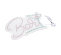 Generic Catena da Appendere con Luce Al Neon a Barra Vibrante, Installazione e Facile, Illuminazione Brillante per Feste in Club o Pub in Casa, Insegna Al Neon a 1 Barra