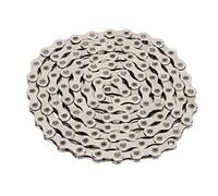 Generic Catena per Bicicletta Forgiata Ad Alta rigidità a 11 velocità per Bici da Strada Mountain Bike SX11 Struttura Cava Resistente Agli Urti in Argento per la Guida su Lunghe Distanze