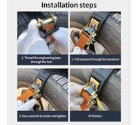 Generic Catene per Pneumatici per Auto per e Ghiaccio, Scioo KN140 Snow Chains con il Comfort dell'utente in mente. La Sua Testa Spray Ergonomica è Facile Afferrare e Gestire 10 Pezzi di ? (BLACK)