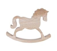 Generic Cavallo a Dondolo Decorativo - Idea Regalo, Statuina Creativa a Forma di Cavallo a Dondolo - Decorazione Da Scrivania per Libreria, Casa O Ufficio