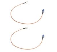 Generic Cavo Adattatore per Antenna Maschio FAKRA C a SMA Connessione Durevole per Antenne GPS per Veicoli e LAN Wireless 2 Pezzi