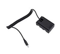 Generic Cavo di Alimentazione a Batteria Fittizia con compatibilità di Decodifica Completa per Alimentatore Affidabile da 120 Cm Serie PMW-EX