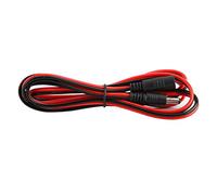 Generic Cavo di Prolunga di Alimentazione Standard DC5521 Maschio-femmina, Lunghezza 150 Cm di qualità per L'uso Quotidiano, Portatile Nero Rosso, 1 unità