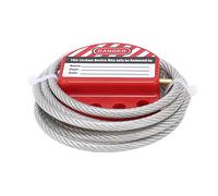 Generic Cavo di Sicurezza con Quattro Cavi per Serratura Kit di Tagout per Blocco Chiave Resistente Alle Alte Temperature