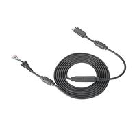 Generic Cavo Sostitutivo per Gamepad USB a 4 Pin per 360, Cavo Resistente con Adattatore Staccabile per Giocatori Professionisti (GRAY)