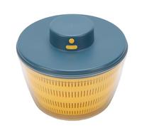 Generic Centrifuga per Insalata Automatica da 4 Litri, Efficiente Lavasciuga per Frutta e Verdura, per, Design Compatto per Mamme Impegnate (BLUE)
