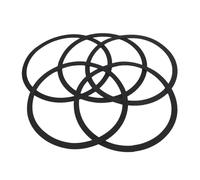 Generic Cerchi Surround in Schiuma per Altoparlanti Migliore Tenuta per Casse Acustiche Riduzione del Rumore 6 Pezzi