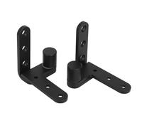 Generic Cerniera della Porta, Facile Installare in Acciaio Inossidabile a 270 Gradi della Cerniera Rotativa a Destra per le Porte degli Armadi