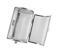 Generic Cestello in Acciaio Inossidabile per Arrosto da Forno 12 * 18 Cm, Riscaldamento Facile da Usare e Uniforme per Cuocere Noci e Frutta Secca, Design con Rotazione a 360 Gradi