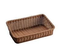 Generic Cestino di Frutta Decorativo per Snack E Pane, Vassoio Intrecciato per Bevande, Piano di Lavoro Della Cucina