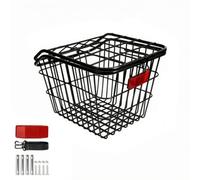 Generic Cestino Posteriore in Filo Metallico per Bicicletta Resistente a Montaggio Rapido