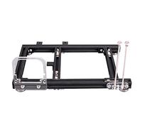 Generic Chassis per Computer Fai da Te in Lega di Alluminio per Progetti ITX Design Leggero a Telaio Aperto per Giochi e Costruzioni Domestiche