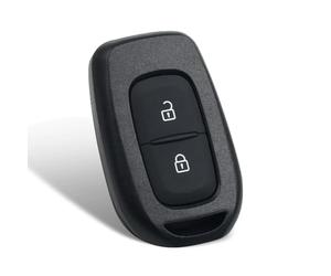 Generic Chiave elettronica Vergine per Dacia - per Renault - 2 o 3 pulsanti a scelta - Telecomando compatibile dal 2014 al 2020 - PCF 7961 - ID4A - HITAG AES (2 pulsanti, NE73)