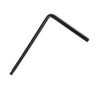 Generic Chiave Esagonale per Chitarra, Chiave Esagonale in Metallo Ottima Fattura 4 Mm Design Standard Durevole Ampia compatibilità per le Riparazioni (BLACK)