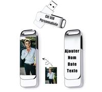 Generic Chiavetta USB Personalizzata 32GB/64GB/128GB, Trasferimento/Lettura Veloce (C / 32GB)