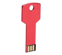 Generic Chiavetta USB Rossa con Disco a U in Lega di Alluminio Dal Design a Forma di Chiave per la Casa e L'auto (32GB)