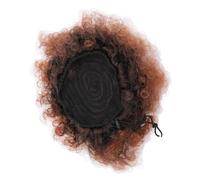 Generic Chignon per Capelli Afro con Coulisse, Comodo, Facile Indossare, per Capelli Ricci Indossare Ogni Giorno, Sintetici Ad Alta Temperatura, 1 Pezzo