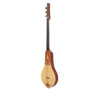 Generic Chitarra Dulcimer a 3 Corde Dal Design Leggero e Portatile per Esercitazioni Facili e Sessioni di Registrazione in Bellissimo Abete Rosso e Mogano
