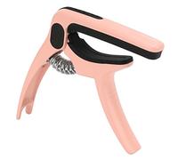 Generic Chitarra in Metallo con Porta Plettro - Tono Regolabile per Chitarre Elettriche e Acustiche - Accessorio per Strumenti a Corda (Macaron-rosa)