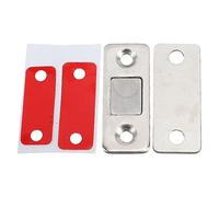 Generic Chiudiporta Magnetico Ultra Sottile Set da 8 Pezzi in Acciaio Inossidabile Resistente per Cassetti e Armadi