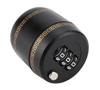 Generic Chiusura con Password per Bottiglia di Vino Sigillo Elegante per la Sicurezza Domestica e la Conservazione del Negozio di Pub e Hotel - Plastica Nera 1,6x1,8 Pollici