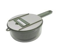 Generic Chopper Vegetale, Elicottero Alimentare con Elicotteria Vegetariano Contenitore con Scatola di Stoccaggio Cucina Vegetale Versatile per Formaggio, Verdure, Patate, Noci, Cavolo Freddo (GREEN)
