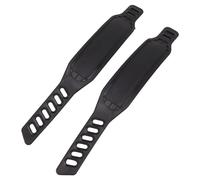 Generic Cinghia Regolabile per Pedali per Cyclette Cinghia Fermapiedi in Plastica Resistente All'usura per Ciclismo Domestico, Versatile per la Maggior Parte delle Bici a Pedali, 2 Cinghie da 30,5 Cm