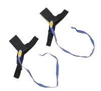 Generic Cinghie Antistatiche Regolabili Sul Tallone 2 Pezzi per la Messa a Terra Dell'elettronica Nei Laboratori, Cinghie di Messa a Terra Durevoli ESD, Gomma e Nylon, 1 Misura Adatta Alla Maggior
