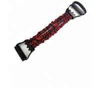 Generic Cintura Toracica Regolabile Espansore Torace Fascia Elastica Banda Resistenza con Doppie Impugnature in Lattice Flessibile Comoda Adatta per Esercizi Braccia Spalle a Casa, Rosso Mimetico