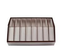 Generic Cinture con Scomparti Organizzato perficii Presentazione Inclinata, Espositore per Cinture con 8 Scomparti, Salvaspazio, Negozi di Abbigliamento, Showroom, 8 Slot