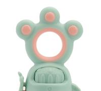 Generic Ciuccio per Rotante per Frutta per Bambini, Ciuccio in Silicone Sicuro, Forma Carina per Sollievo Dalla Dentizione e Nutrizione per Neonati 1 X Bambino (Ciano)