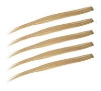 Generic Clamp/Holder per Extension Capelli Lisci Colorati Comoda per Feste/cosplay Clamp/Holder per Parrucchino Lunga per Donne, 5 Pezzi 21,65", Capelli Sintetici Ad Alta Temperatura (biancheria)