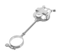 Generic Clip per Spartito Clarinetto in Ferro Argento, Morsetto Portatile per Letturino Musicale, Accessorio Leggero e Compatto per Musicisti in Movimento