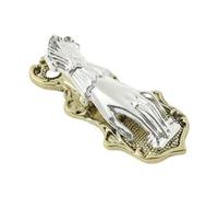 Generic Clip Vintage Originale in Metallo, Segnalibro Retrò per Diario, Elegante E Delicato Accessorio per Notebook, Adatto Come Regalo O per La Lettura, Bronzo Argento