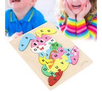 Generic Cognizione dell'istruzione Precoce 26 Lettere Giocattoli per Puzzle Animali, Puzzle per i più Piccoli, per i Bambini Che Viaggiano a Casa (coniglio)